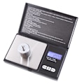 Miniatyrbillede 2 af 2: Digital køkkenvægt, bærbar lommevægt 200g X 0,01g Mini vægt Smykkevægt med LCD-display Batterier inkluderet