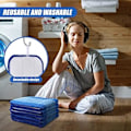 Miniatyrbild 4 av 5: (8 stycken) Mikrofiberrengöringsdynor Kompatibla med Bona Mopp Återanvändbara 18 tums Mopp Ersättningsdynor Tvättbara Mikrofibermoppdynor Påfyllningar Ersättningsmopp