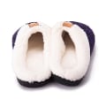 Miniatyrbilde 2 av 3: Tøfler med Memory Foam for Kvinner Komfortable Varme Koselige Sklisikre black white point 40 41