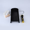 Miniatyrbild 4 av 4: Easy Coater Färg Mini Roller Kit med Högdensitetsskumöverdrag för Glans7-delad förpackningssats, Gul
