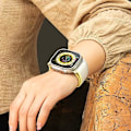 Pikkukuva 4 / 5: Canvas-urheiluranneke (kolme eri väriä, kellot eivät sisälly), yhteensopiva Apple Watch -rannekkeen 42/44/45/49 mm kanssa, sopii iWatch SE -sarjoille 8/7/6/