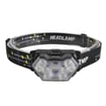 LED Hodelykt, Ultrasterk Hodelykt med 6 Moduser, Lett Hodelykt med Justerbar Stropp, IPX5 Vanntett Hodelykt Flott for Voksen Camping Hik