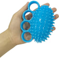 Miniatyrbild 5 av 5: Fingermassage konvex punkt greppboll, fingertränare, styrketräningsapparat, äldre, vuxna och barn handtryckreducerande boll