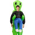 Miniatyrbild 1 av 5: Uppblåsbar Alien-dräkt | Ovanlig uppblåsbar dräkt | Premiumkvalitet | Vuxenstorlek | Polyester | Bekväm att bära | Tålig | Uppblåsningssystem