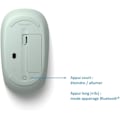 Miniatyrbillede 5 af 5: Bluetooth Mus - Bluetooth Mus til PC, Laptop, Kompatibel med Windows, Mac, Chrome OS Komfortabel, Bærbar, 2,4 GHz - Mint