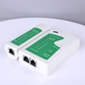 Miniatyrbilde 4 av 5: 1 stk. Nettverkskabeltester Hvit ISDN Nettverkskabeltester Patch Cord Tester