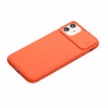 Miniatyrbild 3 av 3: iPhone 12/12 Pro Skal TPU Kameraskydd Orange Orange