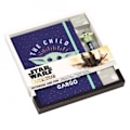 Miniatyrbillede 1 af 3: Notesbog og pen - Star Wars - The Mandalorian - Sort - A5 - Blandet Blå