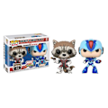 Pikkukuva 1 / 2: Funko Pop! Marvel VS Capcom: Rocket VS Mega Man X - FUNKO - Popvinyyli - 2 hahmoa - Mixed