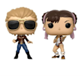 Miniatyrbild 2 av 2: 2 Funko Pop! Marvel VS Capcom: Captain Marvel VS Chun-Li