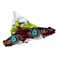 Pikkukuva 3 / 4: LEGO AOWK5 Star Wars 10215 Assembly Game - Obi-Wans Jedi Starfighter - Musta - Ikä 14 - Lego Star Wars