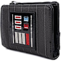 Miniatyrbillede 1 af 4: Pung - Loungefly - Star Wars Dark Side - Darth Vader - Sort - Blød - Lynlås Svart