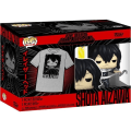 Pikkukuva 1 / 4: Funko Pop! & Tee: My Hero Academia - Shota Aizawa - Keräilyt-paita ja vinyylihahmo Svart