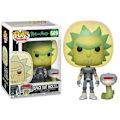 Pikkukuva 2 / 2: RICK & MORTY -hahmo - Bobble Head POP N° 689 - Avaruuspuku Rick w/Snake