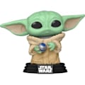Miniatyrbillede 1 af 2: Star Wars-figur - Bog om Boba Fett - Grogu med rustningspop 10 cm