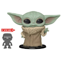 Miniatyrbillede 2 af 3: Figurine Funko Pop! Jumbo N°369 - Star Wars Mandalorian - L'enfant 25 Cm