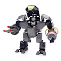 Miniatyrbild 3 av 3: Byggleksak - Megabloks - Cyclops Heavy Assault unik vinge - 76 delar - Unik färg Enfärgad
