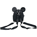 Miniatyrbillede 4 af 4: Rygsæk - Loungefly - Mickey & Minnie Mouse - Imiteret læder - Sort/Rød - Voksen svart röd