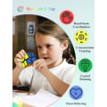 Miniatyrbild 5 av 6: 2X2 Speed Cube, QiDi Original 2X2X2 Cube Super-Durable Sticker med levande färger (2x2x2)