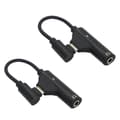 Pikkukuva 1 / 5: 2 kpl kuulokeadapteria 2-in-1 USB C - 3,5 mm, Type C - AUX-ääni