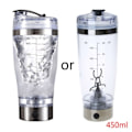 Miniatyrbillede 1 af 11: 450ml/600ml USB Genopladelig Elektrisk Blender Kop Bærbar Proteinpulver Automatisk Shaker Flaske Lækagesikker Blender til Milkshakes Sukker Kaffe