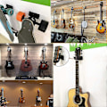 Miniatyrbilde 5 av 5: 2 Pakk Gitarhenger Gitarkrok Gitarholder Gitarveggfeste Hengere For Elektriske Akustiske Og Bassgitarer Ukulele-Yvan