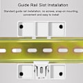 Miniatyrbilde 5 av 5: Tuya WiFi 8-i-1 Strømmåler Fargeskjerm 2P Multifunksjonell AC Energimåler Mobiltelefon Fjernstyrt APP C Multicolor KWS-302WF