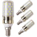 LED-majslampa E14 12W 1100LM, kall vit 6000K (4-PACK)