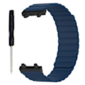 Miniatyrbillede 1 af 5: Holdbar rem til Amazfit T-rex 2 - Stødtæt armbånd, svedtæt løkke Midnight blue