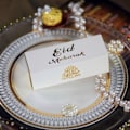 Miniatyrbillede 3 af 9: 10 stk. Eid Mubarak slikæsker Ramadan slikpose SORT sort
