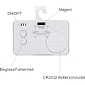 Miniatyrbild 3 av 5: Kyltermometer Kyltermometer, 2-pack LCD Digital Kyl Frys Termometer Monitor med Hängande Hacke och Retraherbart Stativ
