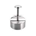 Miniatyrbild 1 av 5: Burgerpress Rostfritt Stål Patty Maker Hamburgerpress för Perfekta Biffar Lättanvänd Burger Biffmaskin för Hemmagjorda Hamburgare L