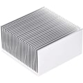 Miniatyrbillede 1 af 3: Elektronisk køler køleplade til LED og strøm sølv 69 x 69 x 36 mm
