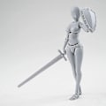 Pikkukuva 4 / 5: Action Figure -piirustusmalli, piirustushahmoja taiteilijoille Action Figure -malli ihmismannekiini mies nainen 8.46 x 7.09 x 1.85 inches Female