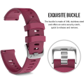 Miniatyrbilde 3 av 5: Rem for Garmin Vivomove HR / Vivoactive 3 / Vivoactive 3 Music / Forerunner 245/645 Music, 20mm Premium Silikon QuickFit-reimer, Flere farger (F