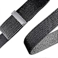 Miniatyrbillede 3 af 5: Herre Seler med Meget Stærke Metalspænder Brede Heavy Duty Seler One Size Fits All Mænd og Kvinder Justerbar og Elastisk X Form (1 stk, Sort)