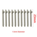 Miniatyrbillede 1 af 8: 10 stk./parti Ur Single Switch fjederstænger 23mm1.5mm Diameter