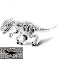 Pikkukuva 3 / 4: 1 kpl Jurassic Suurikokoinen Dinosaurusten Rakennuspalikat T-rex Quetzalcoatlus Baryonyx Action Figurit Lasten Leikkikalut Lahjat Dark Tyrannosaurus