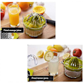 Miniatyrbillede 3 af 4: 4-i-1 Juicer, Citrus Lemon Appelsin Håndpresser Æggehvide Separator Med 2 Skridsikre Rivejern, Si, Rivejern Og Målebæger (384 ml)