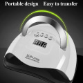 Miniatyrbillede 4 af 5: 180w X7 Max Dobbelt UV LED-lampe Neglelampe