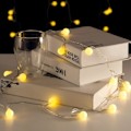 Miniatyrbild 8 av 8: Fairy Lights Bollar 10M 100 LED, utomhusfestbelysning, perfekt elektrisk julbelysning för inomhus, utomhusbalkong, trädgård, bröllopsfest