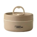 Miniatyrbilde 1 av 5: 440/600ml Termisk Isolert Matboks Mat Suppe Beholder Student Voksen Bærbar brown 440ml Foam insulated models