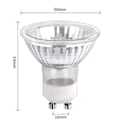 Miniatyrbillede 2 af 5: GU10 halogenlamper 35W dæmpbar, 220V GU10 halogen spotlight 2 pins, 400 LM, 2800K varm med (3 stk, hvid)