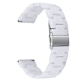Miniatyrbilde 1 av 4: Utskiftbar klokkereim for Garmin Vivoactive 4, 22 mm, vanntett harpiksreim White Style A Garmin Vivoactive 4