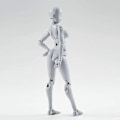 Pikkukuva 3 / 5: Action Figure -piirustusmalli, piirustushahmoja taiteilijoille Action Figure -malli ihmismannekiini mies nainen 8.46 x 7.09 x 1.85 inches Female