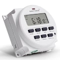 Miniatyrbilde 4 av 5: 220V DC Tidtakerbryter, 7 Dagers Programmerbar Tidrelé, med 12/24 Timers Klokkedisplay, 1,6 Tommer Stor LCD-Skjerm, Batterilading Innebygd (TM618H-2)