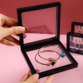 Miniatyrbillede 8 af 10: 5 stk. 3D flydende display-etui flydende display-ramme