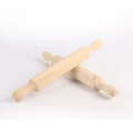 Miniatyrbillede 2 af 3: Kagerulle i træ - Glat, holdbar trærulle til bagning af dej, kager og småkager - Perfekt til professionelle og hjemmekøkkener, Beige