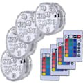 Miniatyrbillede 1 af 5: 4 Styk Neddykkelige LED-lys, Vandtætte Under Vand Neddykkelige LED-lys Fk