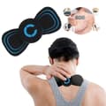 Elektrisk nackmassager axelmassage EMS - Cervikal massager svart